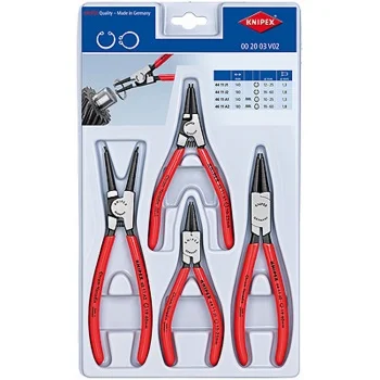 Knipex komplet klešta za seger osigurače 4/1 00 20 03 V02 Knipex komplet klešta za seger osigurače 4/1 00 20 03 V02